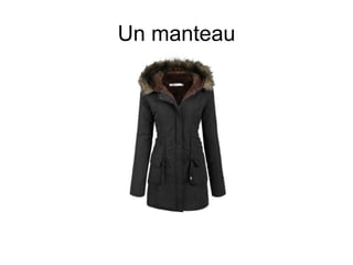Un manteau
 