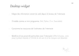 Les Widgets et leurs applications marketing