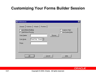 Customizing Your Forms Builder Session 
