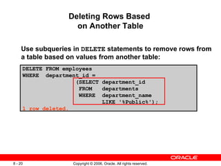 Les08 (manipulating data) | PPT