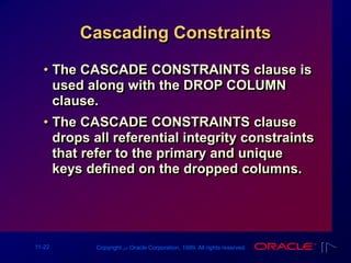 Les11[1]Including Constraints | PPT