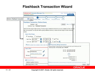 Flashback Transaction Wizard 