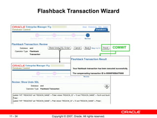 Flashback Transaction Wizard 