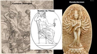 Honderdarmen
Cyclopen (Eenogen)
Kronos de Titaan
 