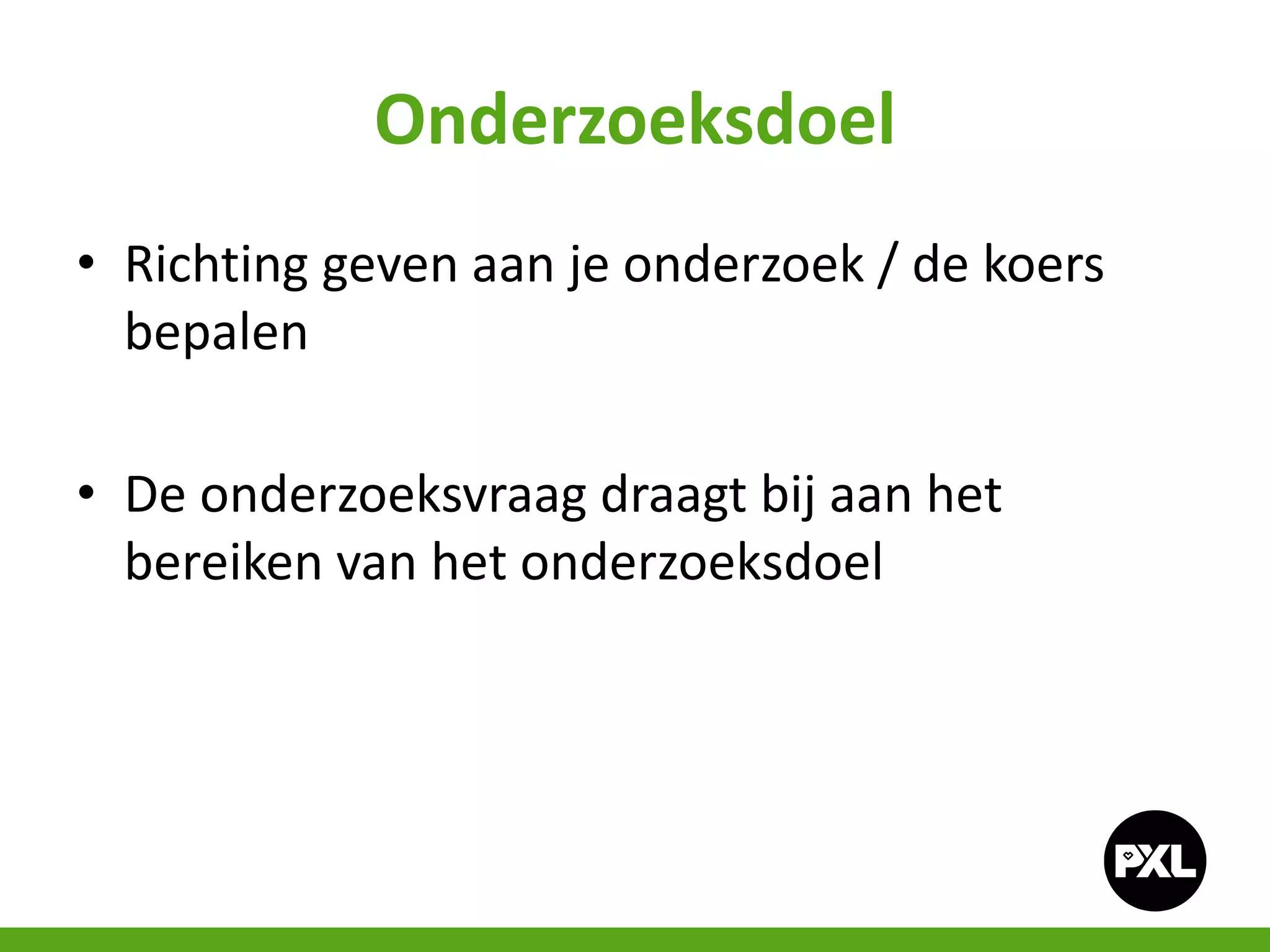 Les 2 - Praktijkonderzoek in de school | PPT