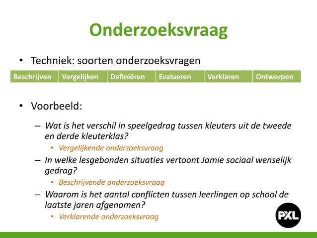 Les 2 - Praktijkonderzoek in de school | PPT