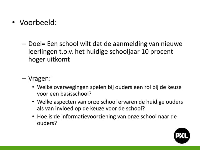 Les 2 - Praktijkonderzoek in de school | PPT
