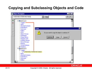 Copying and Subclassing Objects and Code 