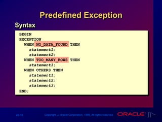 Les23[1]Handling Exceptions | PPT