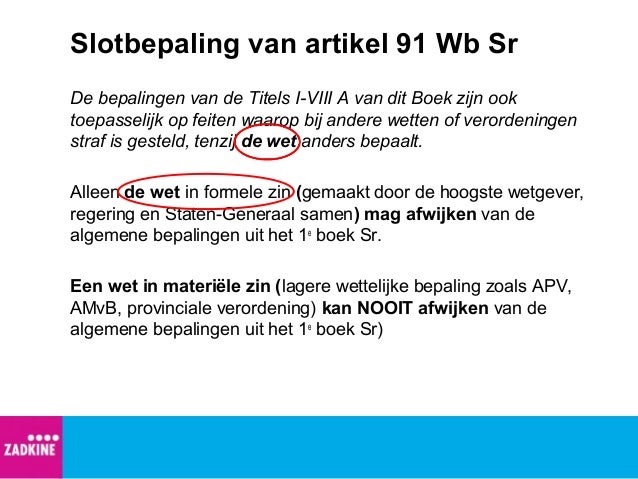 Les 2 wetboek van strafrecht algemeen
