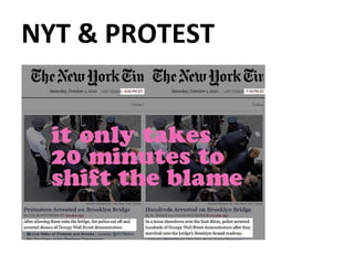 NYT & PROTEST 