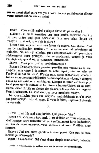 Les 3 piliers du zen de Philip Kapleau