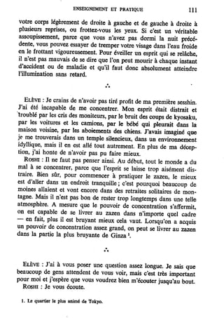 Les 3 piliers du zen de Philip Kapleau