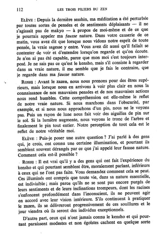 Les 3 piliers du zen de Philip Kapleau