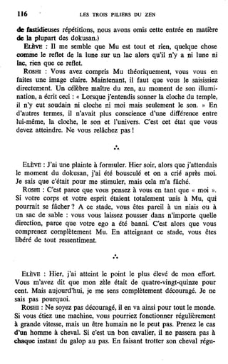 Les 3 piliers du zen de Philip Kapleau