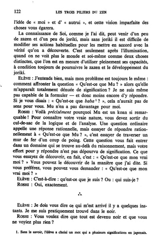 Les 3 piliers du zen de Philip Kapleau