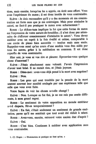 Les 3 piliers du zen de Philip Kapleau