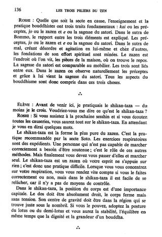 Les 3 piliers du zen de Philip Kapleau