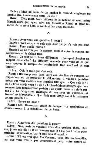 Les 3 piliers du zen de Philip Kapleau