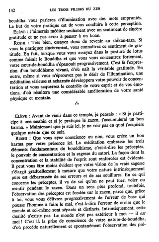 Les 3 piliers du zen de Philip Kapleau