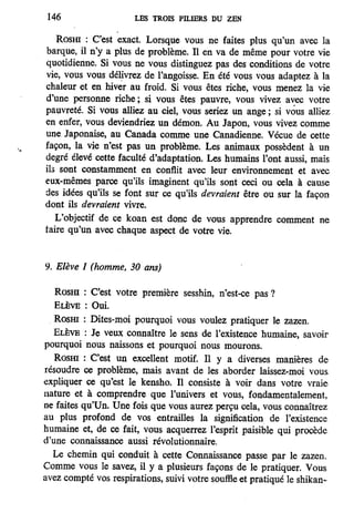 Les 3 piliers du zen de Philip Kapleau