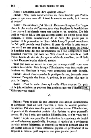 Les 3 piliers du zen de Philip Kapleau