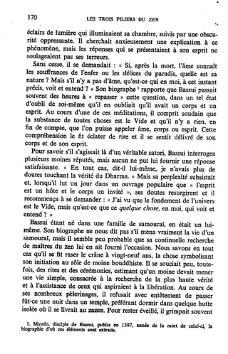 Les 3 piliers du zen de Philip Kapleau