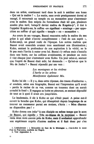 Les 3 piliers du zen de Philip Kapleau