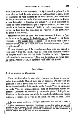 Les 3 piliers du zen de Philip Kapleau