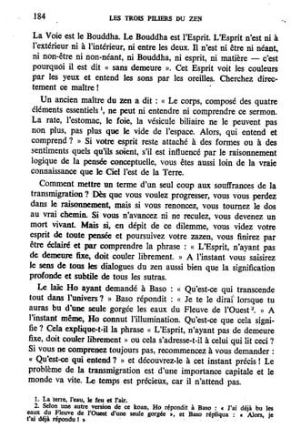 Les 3 piliers du zen de Philip Kapleau