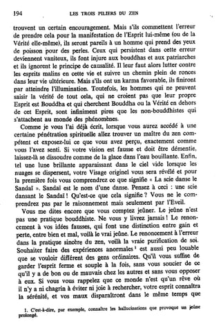 Les 3 piliers du zen de Philip Kapleau