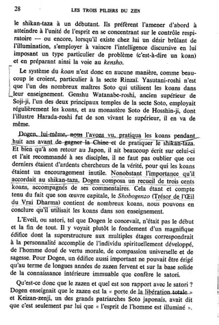 Les 3 piliers du zen de Philip Kapleau