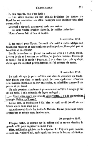 Les 3 piliers du zen de Philip Kapleau