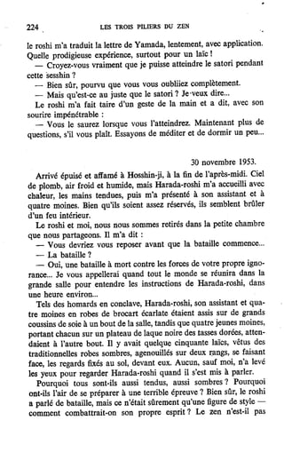 Les 3 piliers du zen de Philip Kapleau