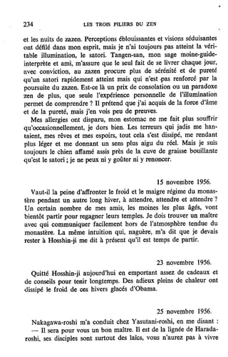 Les 3 piliers du zen de Philip Kapleau