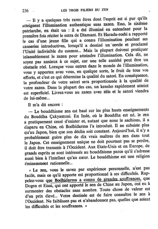Les 3 piliers du zen de Philip Kapleau