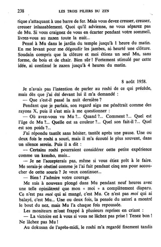 Les 3 piliers du zen de Philip Kapleau