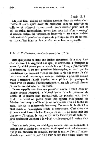 Les 3 piliers du zen de Philip Kapleau