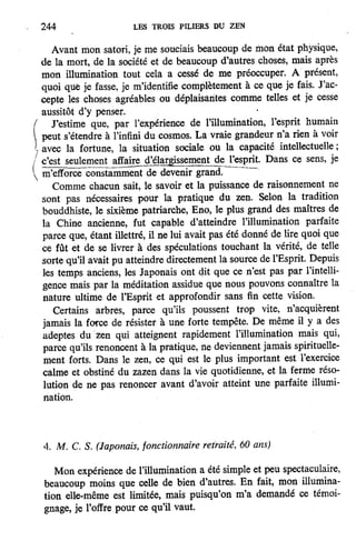 Les 3 piliers du zen de Philip Kapleau