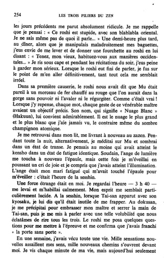 Les 3 piliers du zen de Philip Kapleau