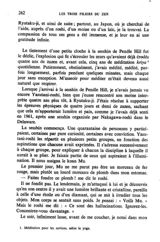 Les 3 piliers du zen de Philip Kapleau