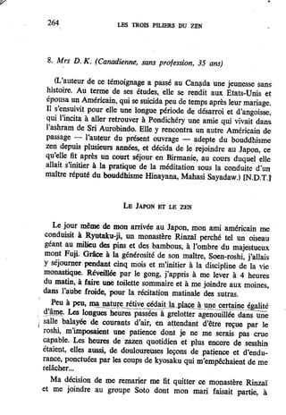 Les 3 piliers du zen de Philip Kapleau