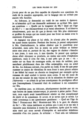 Les 3 piliers du zen de Philip Kapleau