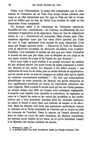Les 3 piliers du zen de Philip Kapleau
