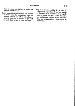 Les 3 piliers du zen de Philip Kapleau