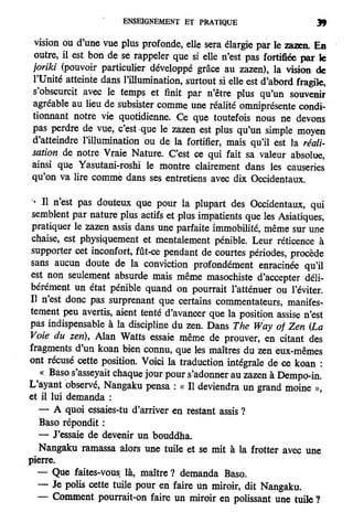 Les 3 piliers du zen de Philip Kapleau