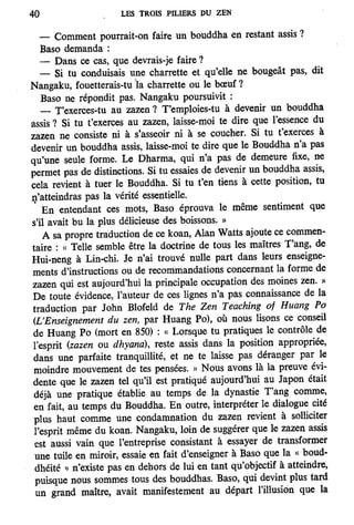 Les 3 piliers du zen de Philip Kapleau