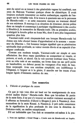 Les 3 piliers du zen de Philip Kapleau