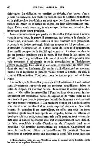 Les 3 piliers du zen de Philip Kapleau