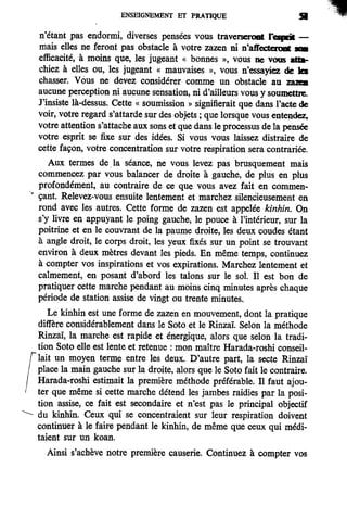 Les 3 piliers du zen de Philip Kapleau